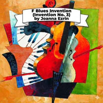 F Blues Invention (Invention No. 3) by Joanna Ezrin