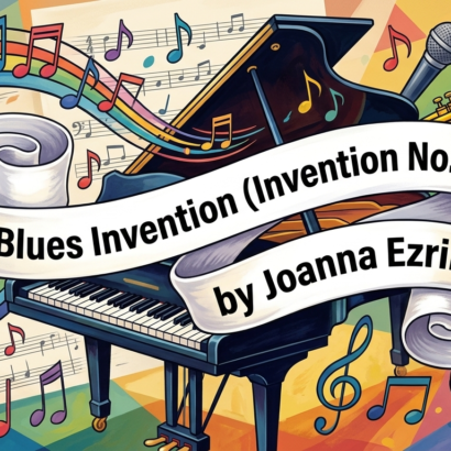 C Blues Invention (Invention No. 4) by Joanna Ezrin