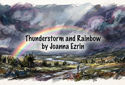 Thunderstorm and Rainbow by Joanna Ezrin